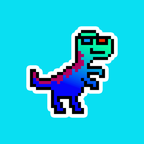 PixelSaurus Rex #0281