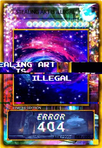 Card#3 - Stealing Art Is Illegal