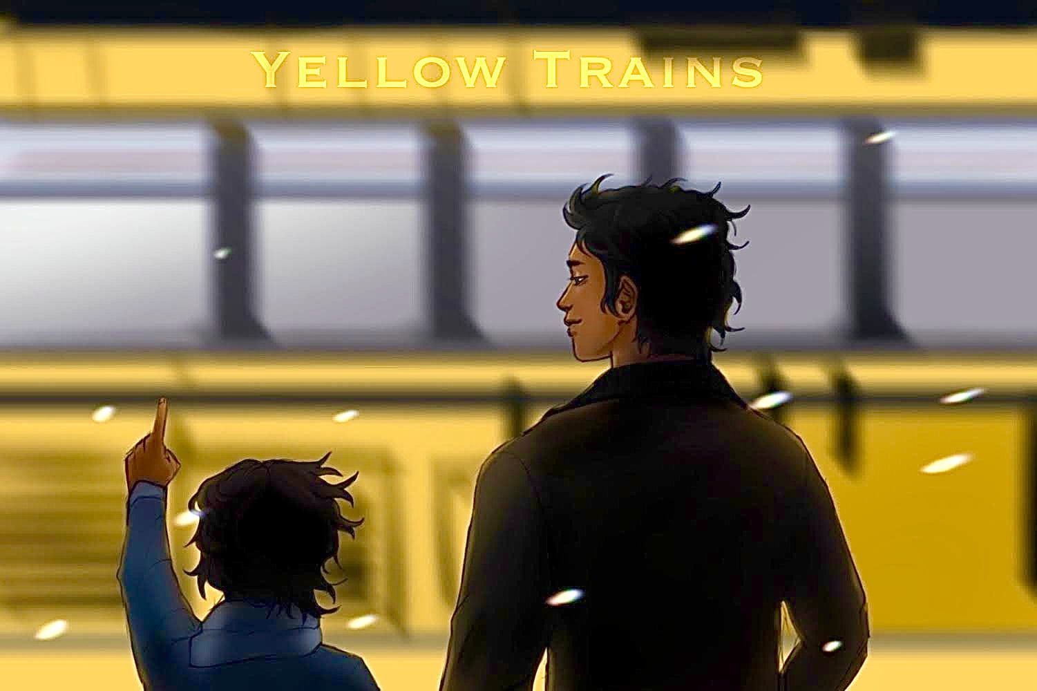 LitNFT #27: Yellow Trains by Jacob Schlote
