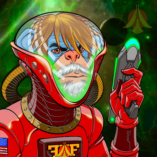 Funky Monkey Space Force #119