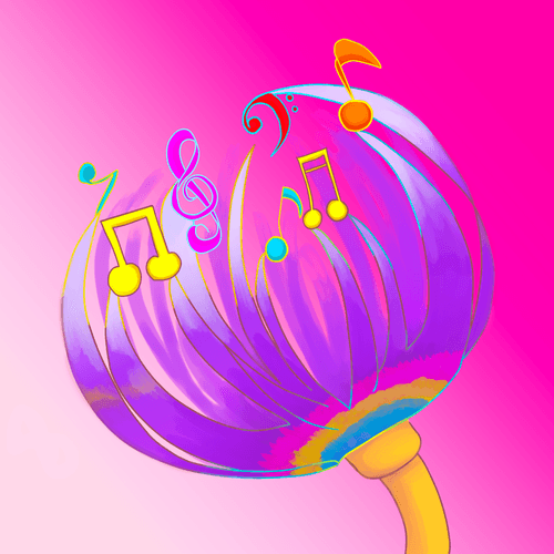 Music flower