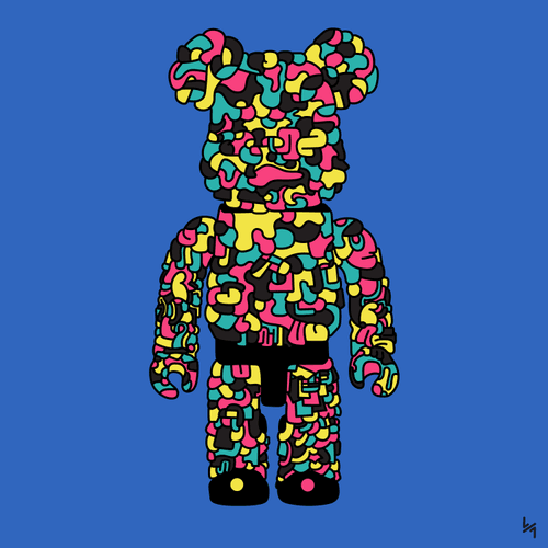 Multicolor Bear 2nd edition - 17 (True Blue)