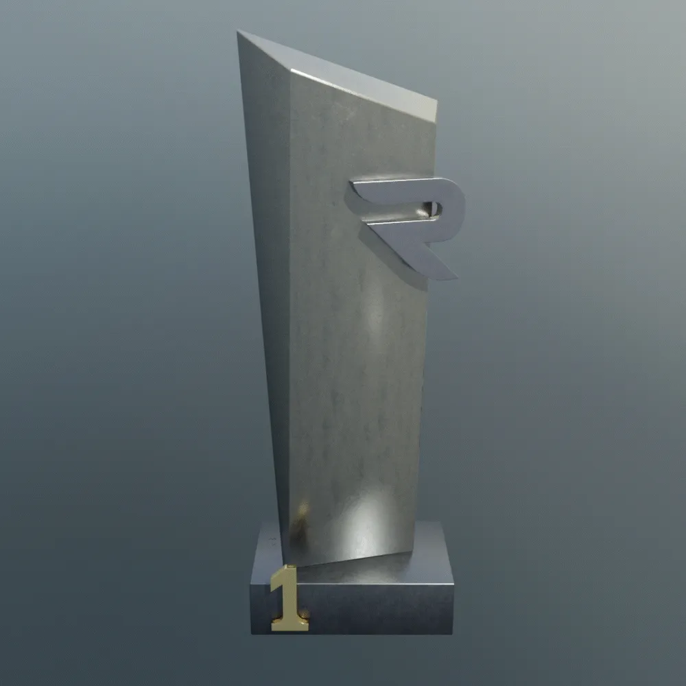 Rage Rally 2022 - First Place Trophy