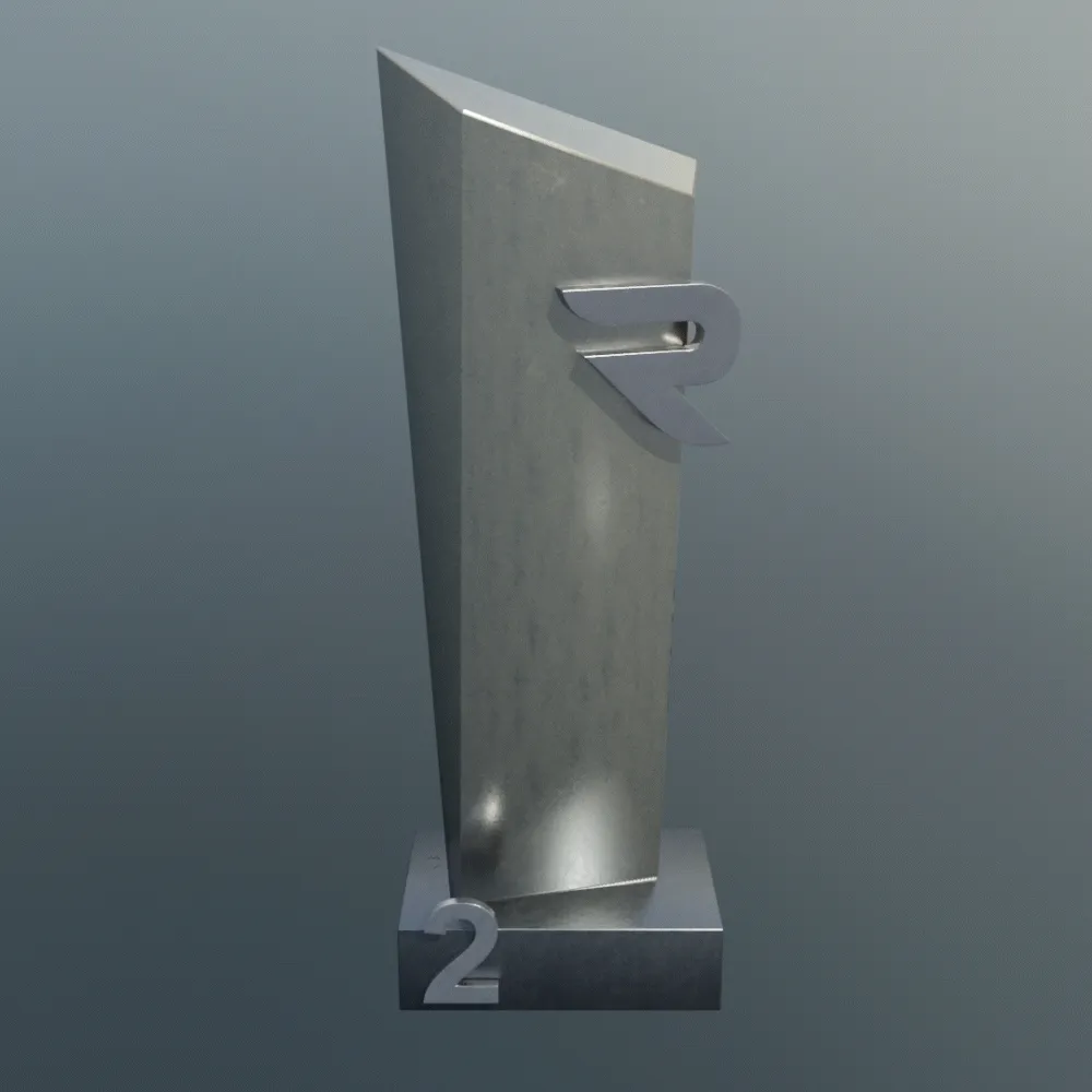Rage Rally 2022 - Second Place Trophy