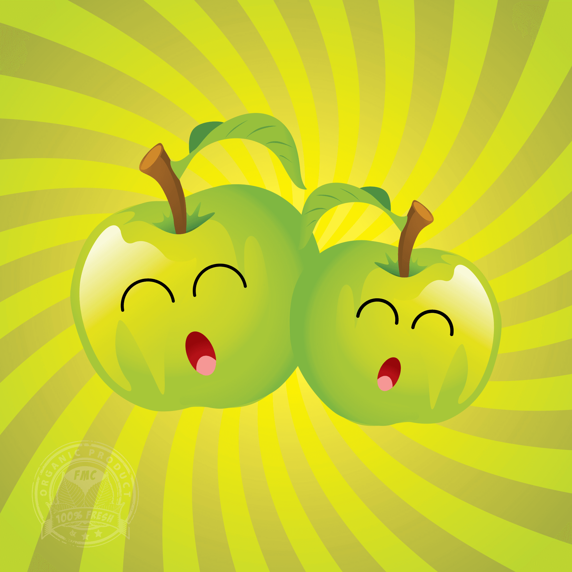 The Green Apples #001
