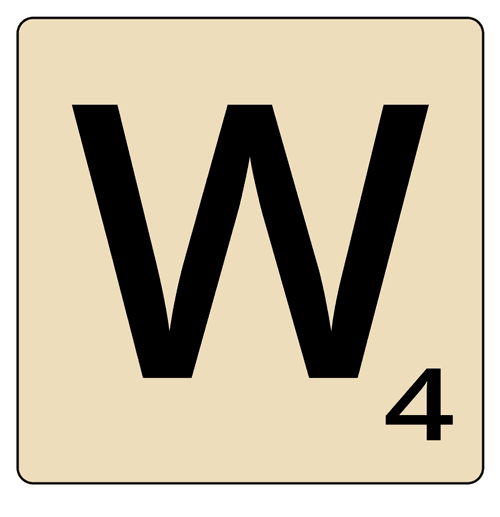 Letter W