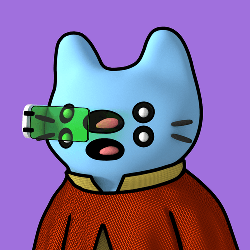 #2351 Cool Cats NFT 3D (MT-LE)