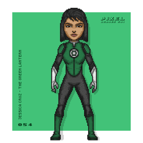 PixelHeroes S01 #054 / Edition 2 of 3 / The Green Lantern