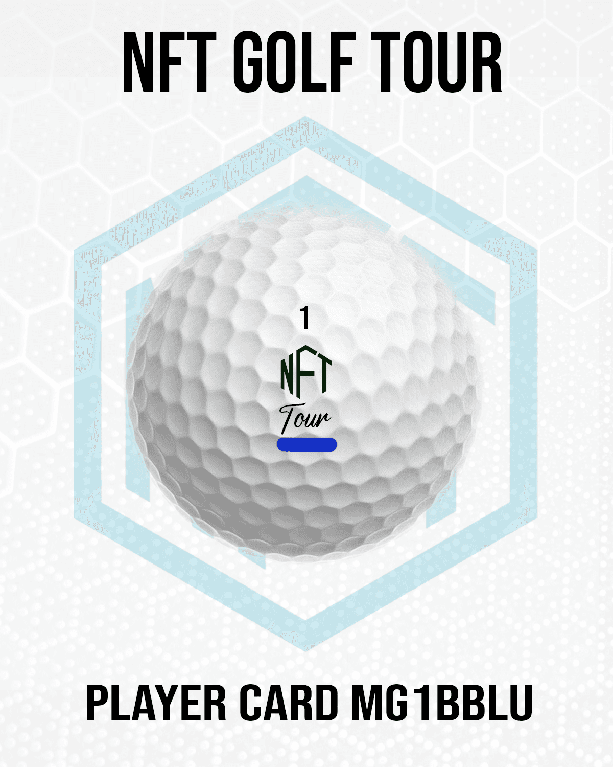 NFT Golf Tour Player Card MG1BBLU