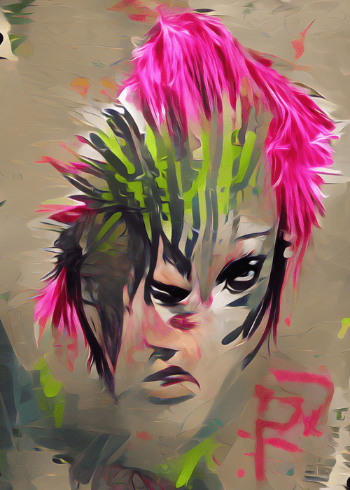 Scribbled Punk #20