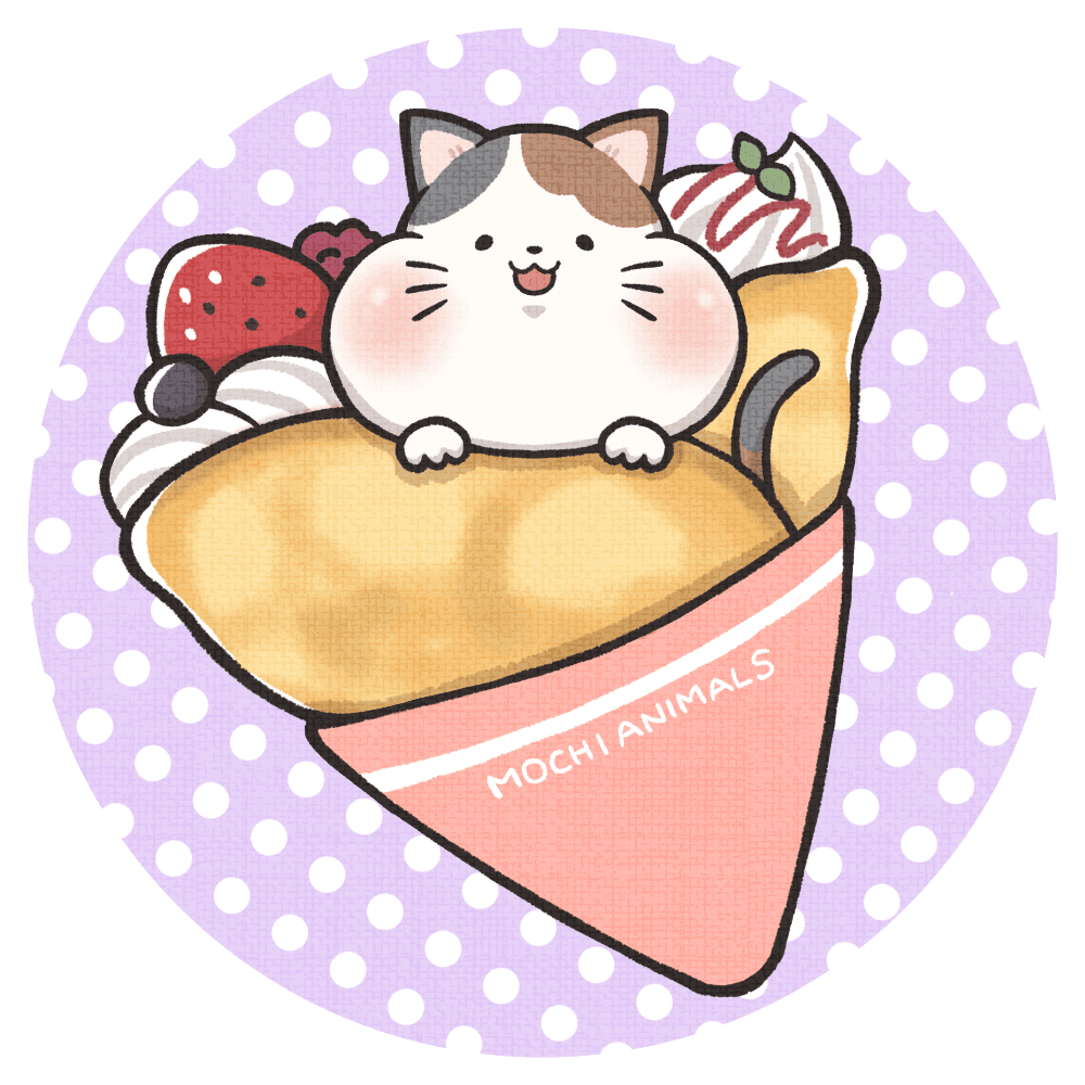 S5 018 Mochi Mike Cat in the crepe