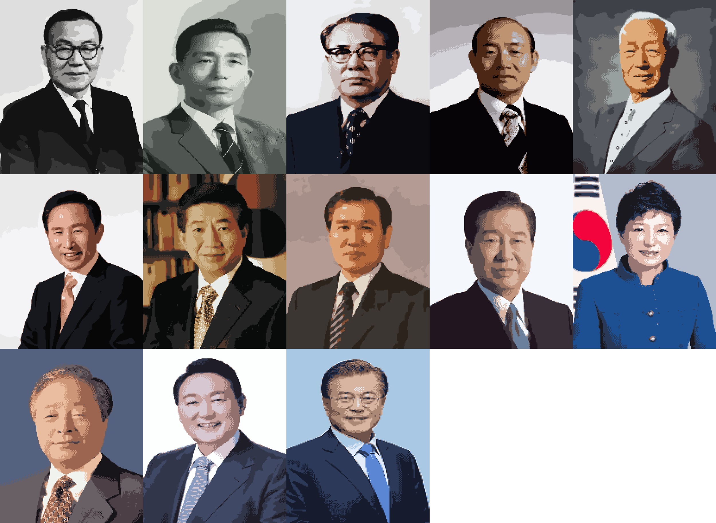 Presidents of the Republic of Korea with 2D image - Collection | OpenSea