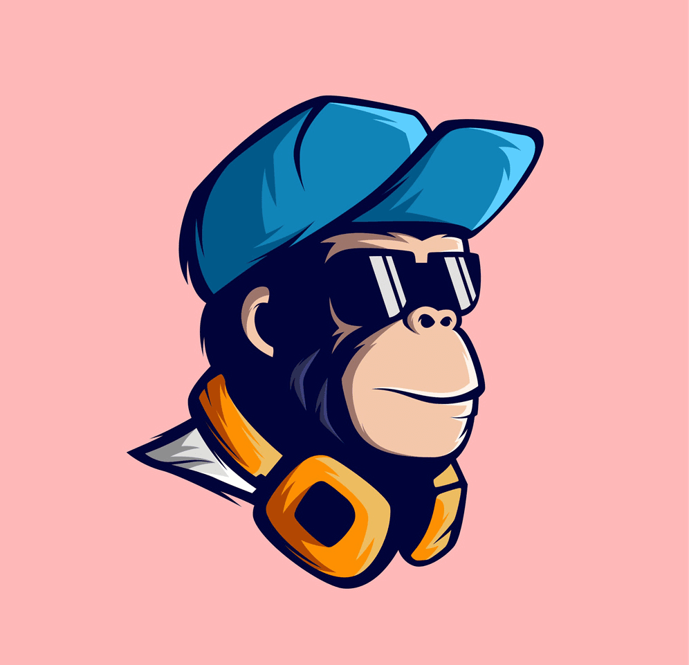 Happy monkey - Untitled Collection #60185630 | OpenSea