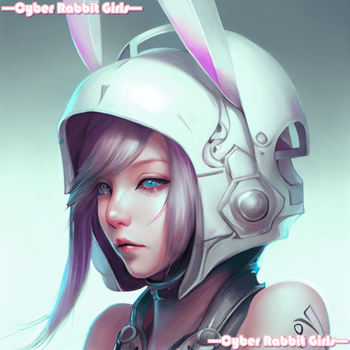 No.002 Cyber Rabbit Girls -White-