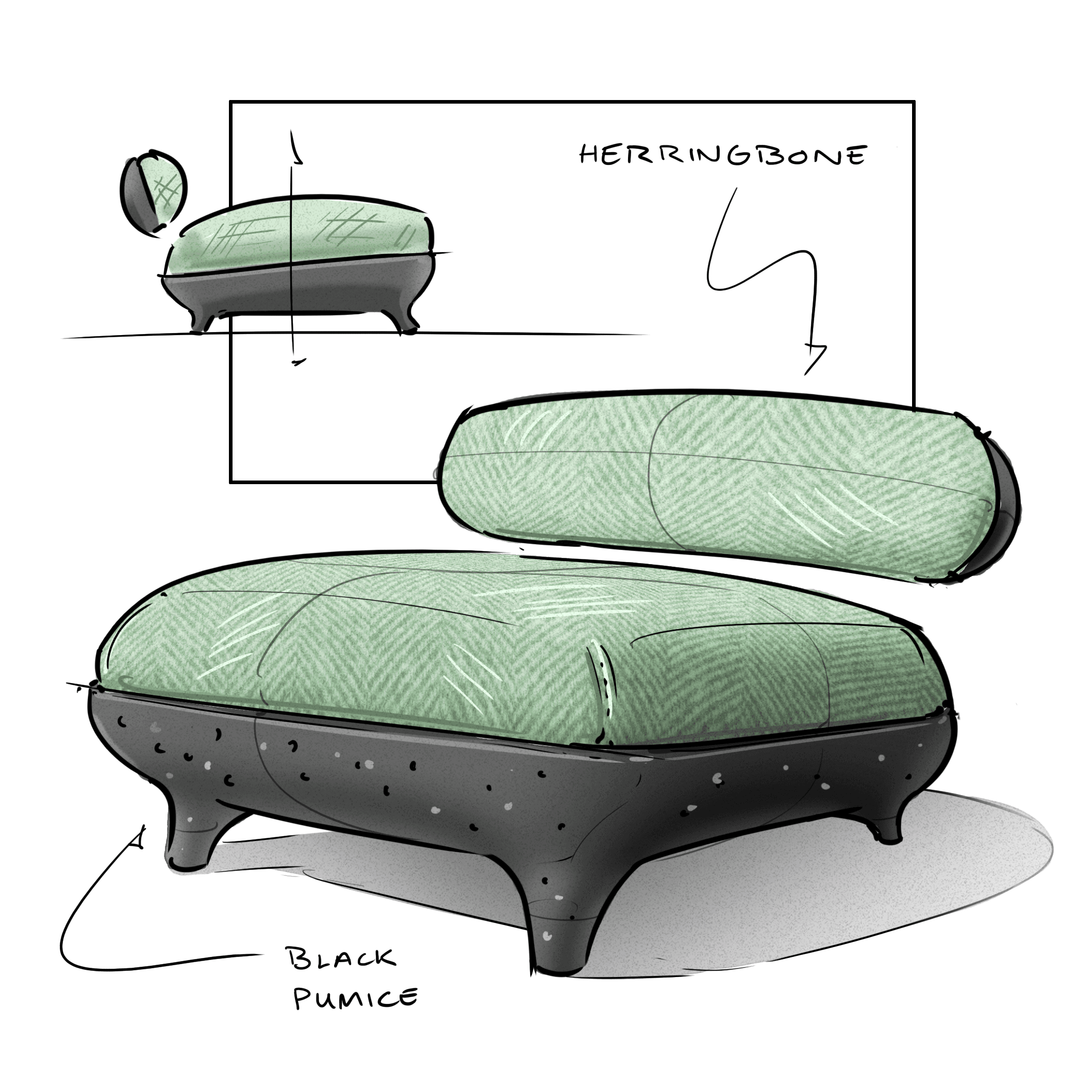 Donut Chair #067 - Nick's Chair Sketches