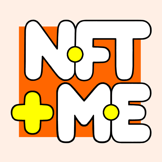 NFT+ME Orange Square