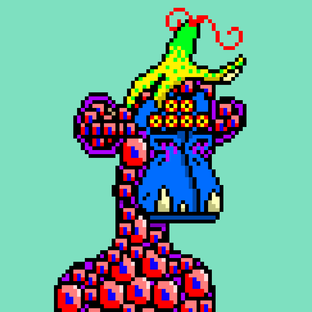 Mutant Pixel Ape #42