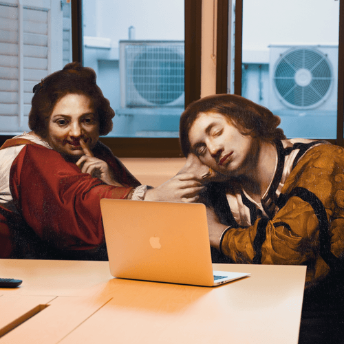 When your colleague just wants your attention