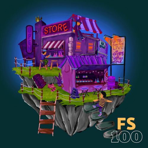 FloatingStore100