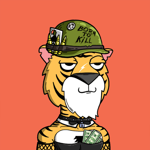 Grouchy Tiger Social Club #241