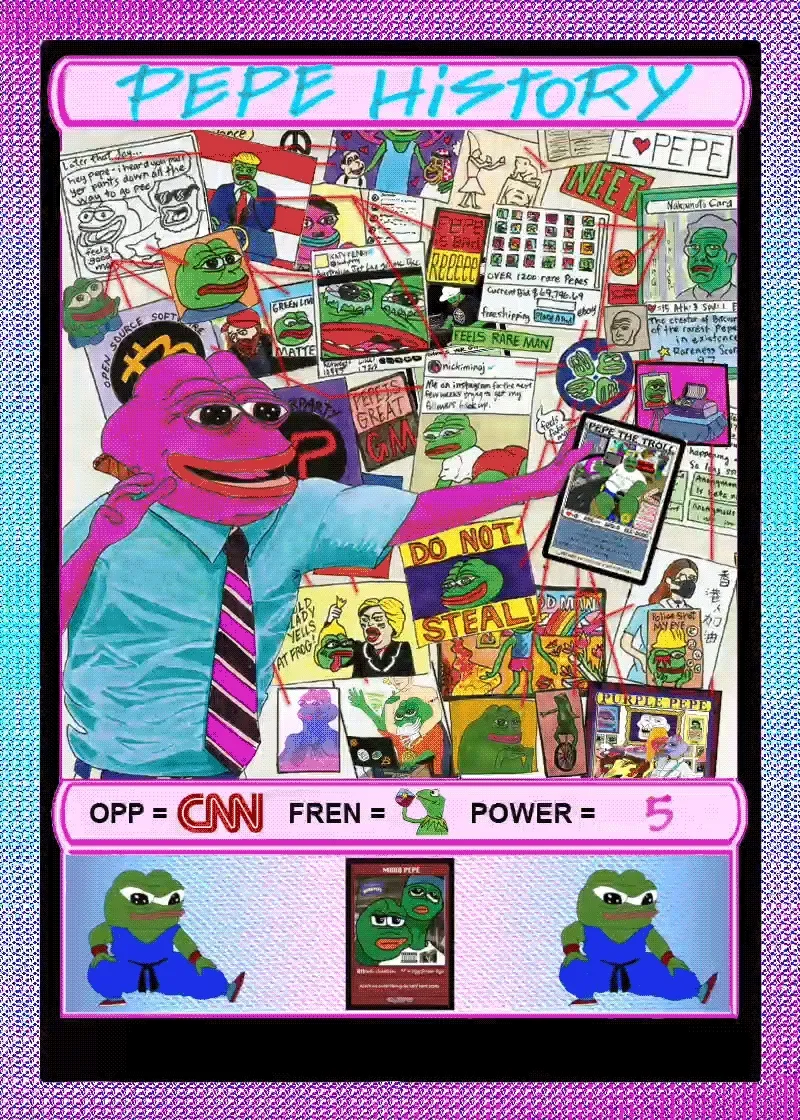 PEPEHISTORY - FakeRarePepe Series #8 - Card #35
