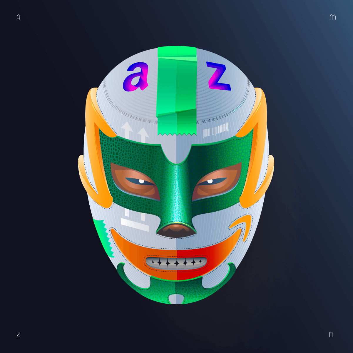 Amazon Luchadores Mask #178