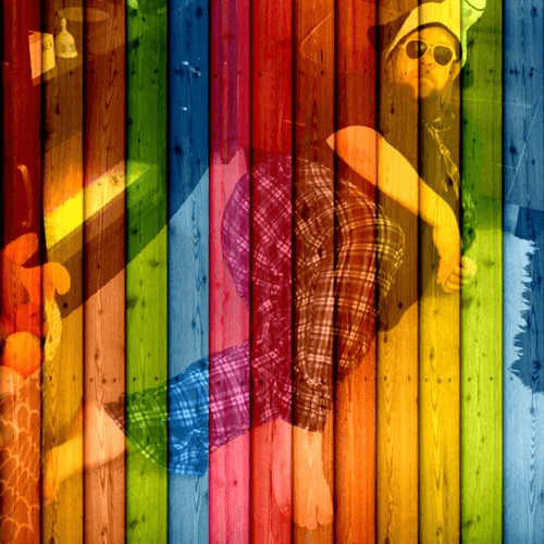 Colorful Wood
