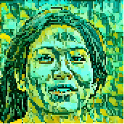 Art Pixel Faces