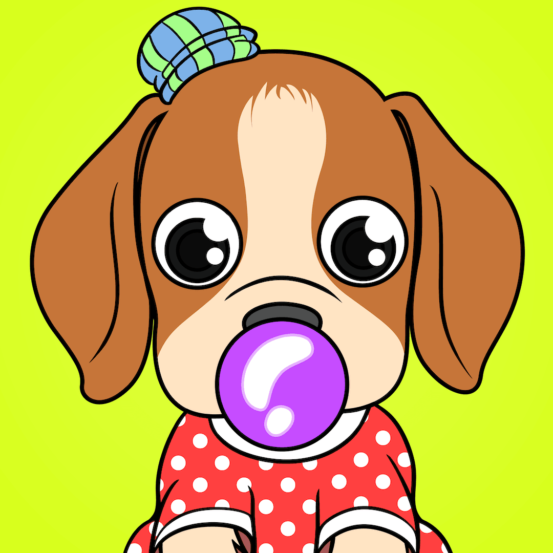 Bubblegum Puppy #2989