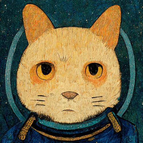 Mr Fluffy as "Catstronaught"...