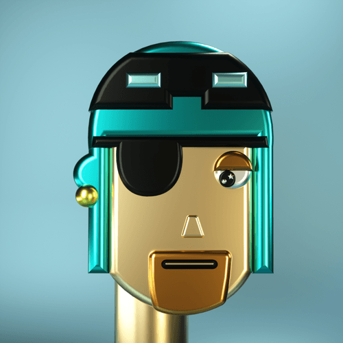 3D Chrome Punk #0501