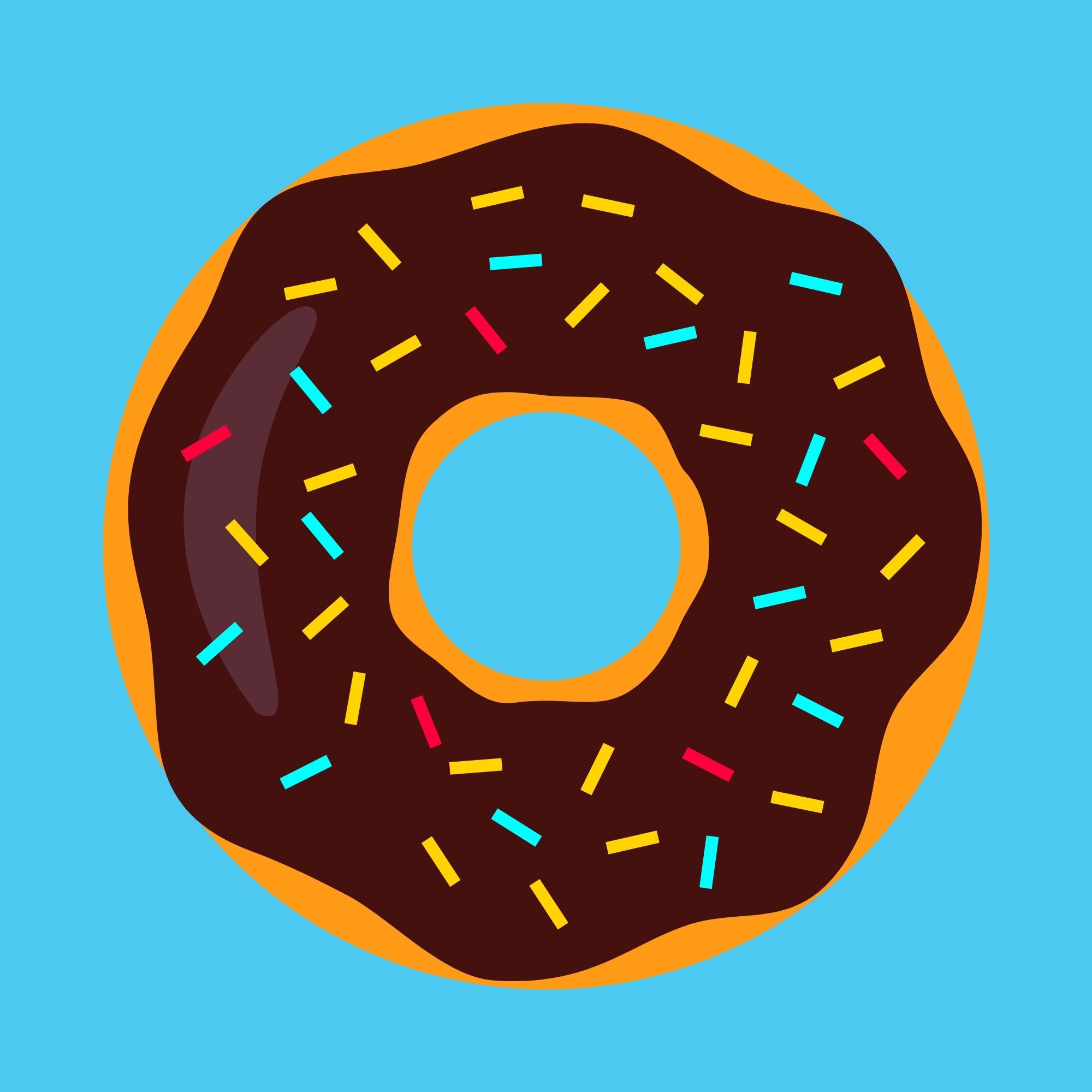 2000px x 2000px - Donut #1 - Poly Donuts | OpenSea