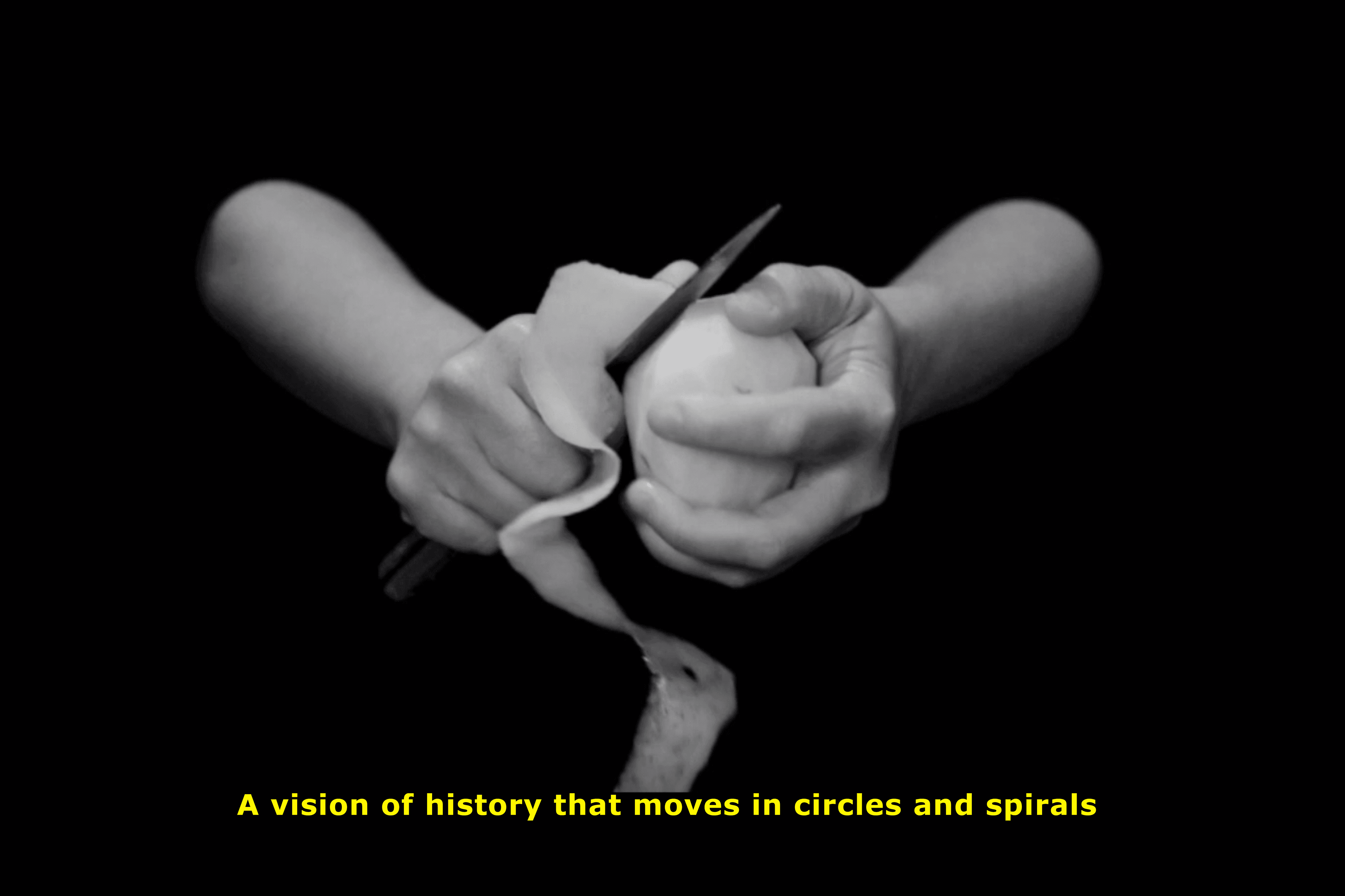 A vision of history that moves in circles and spirals