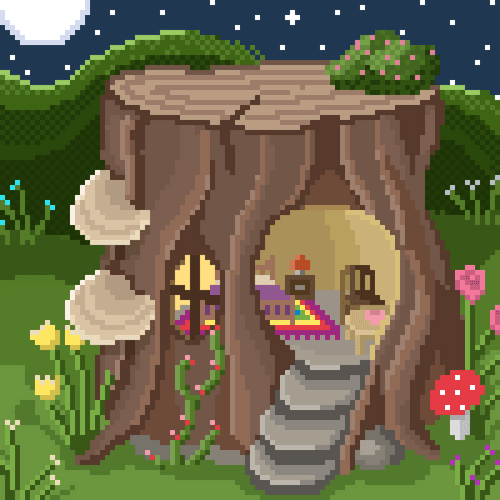 Tree Stump Dwelling #004