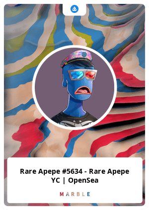 Rare Apepe #5634 - Rare Apepe YC | OpenSea