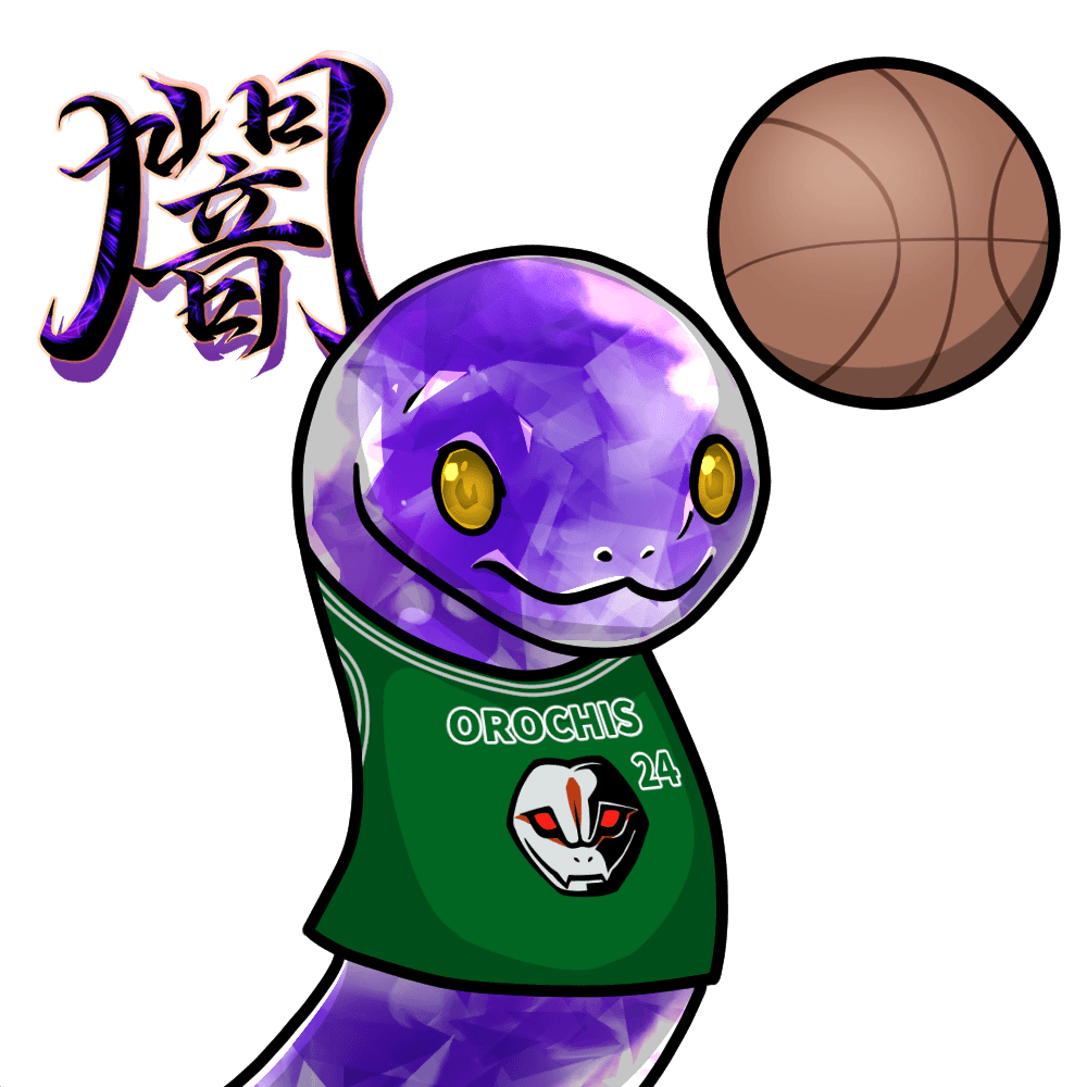 Orochi-Basketball player-Amethyst #02274