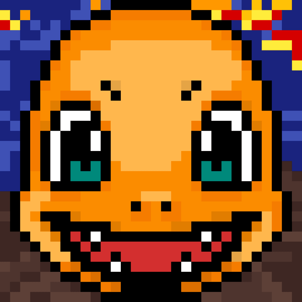 minecraft pixel art pokemon charmander