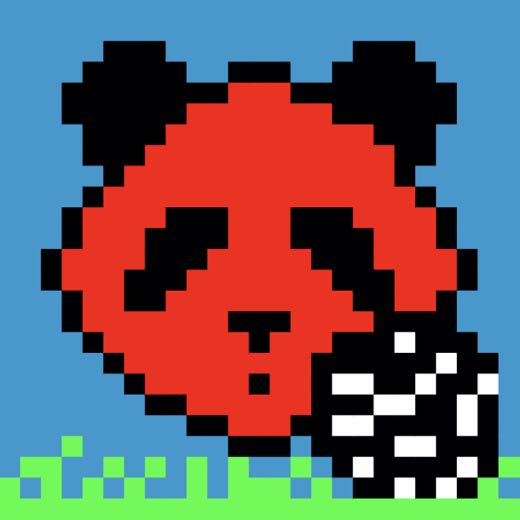 Red Panda Footballer Pixel Art Nft Collection By Klit0sa Opensea