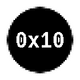 0x10
