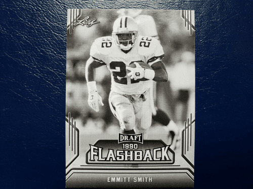 2019 Leaf Draft football Emmitt Smith #6; COWBOYS / CARDINALS, (EX) HOF