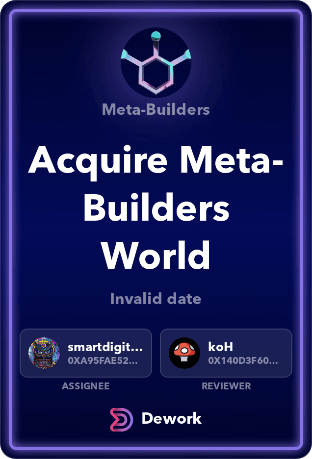 Acquire Meta-Builders World