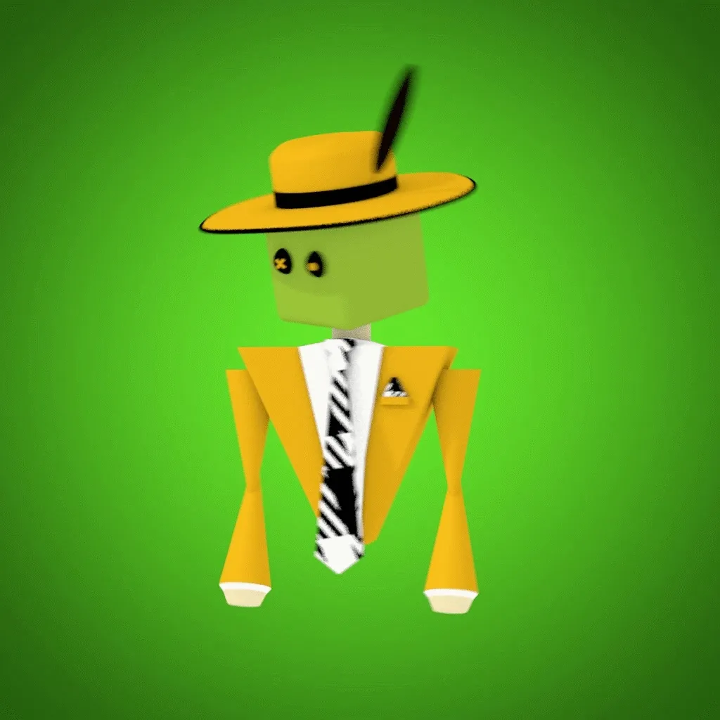 Arepo #27-Green Mask
