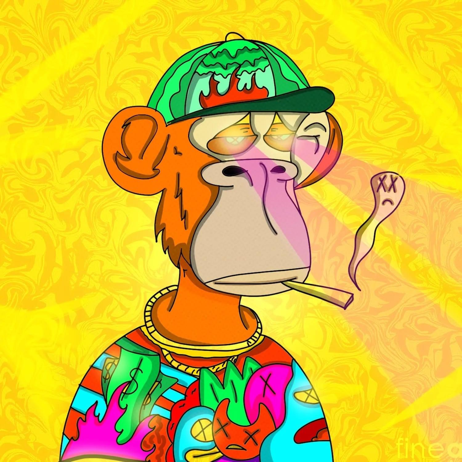 Bored Ape smoke weed - Collection | OpenSea