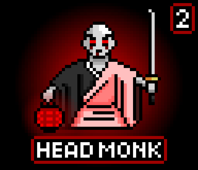 Undead Head Monk