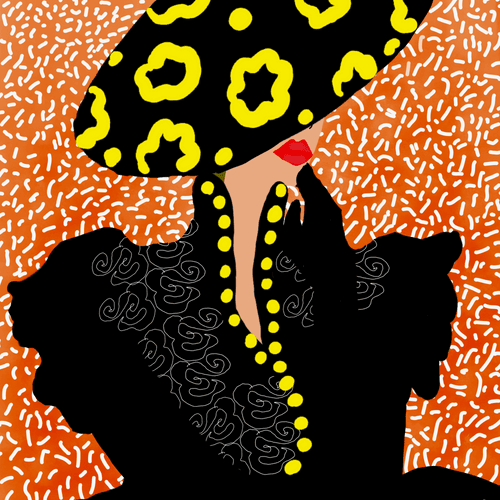 Woman and Pattern #321