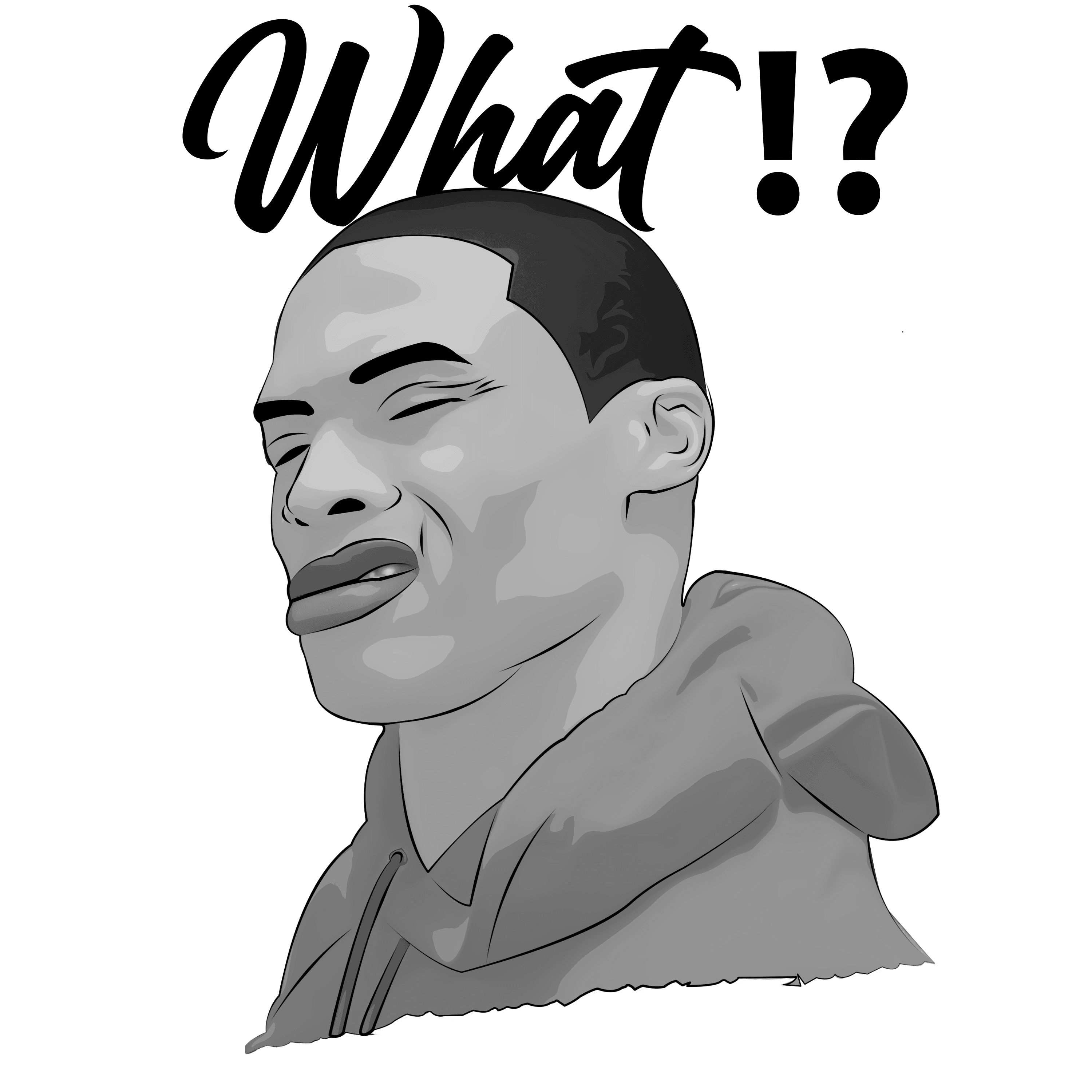 Russell - What!? (Black & White Edition)