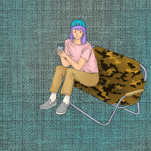 #76 Camping Girl