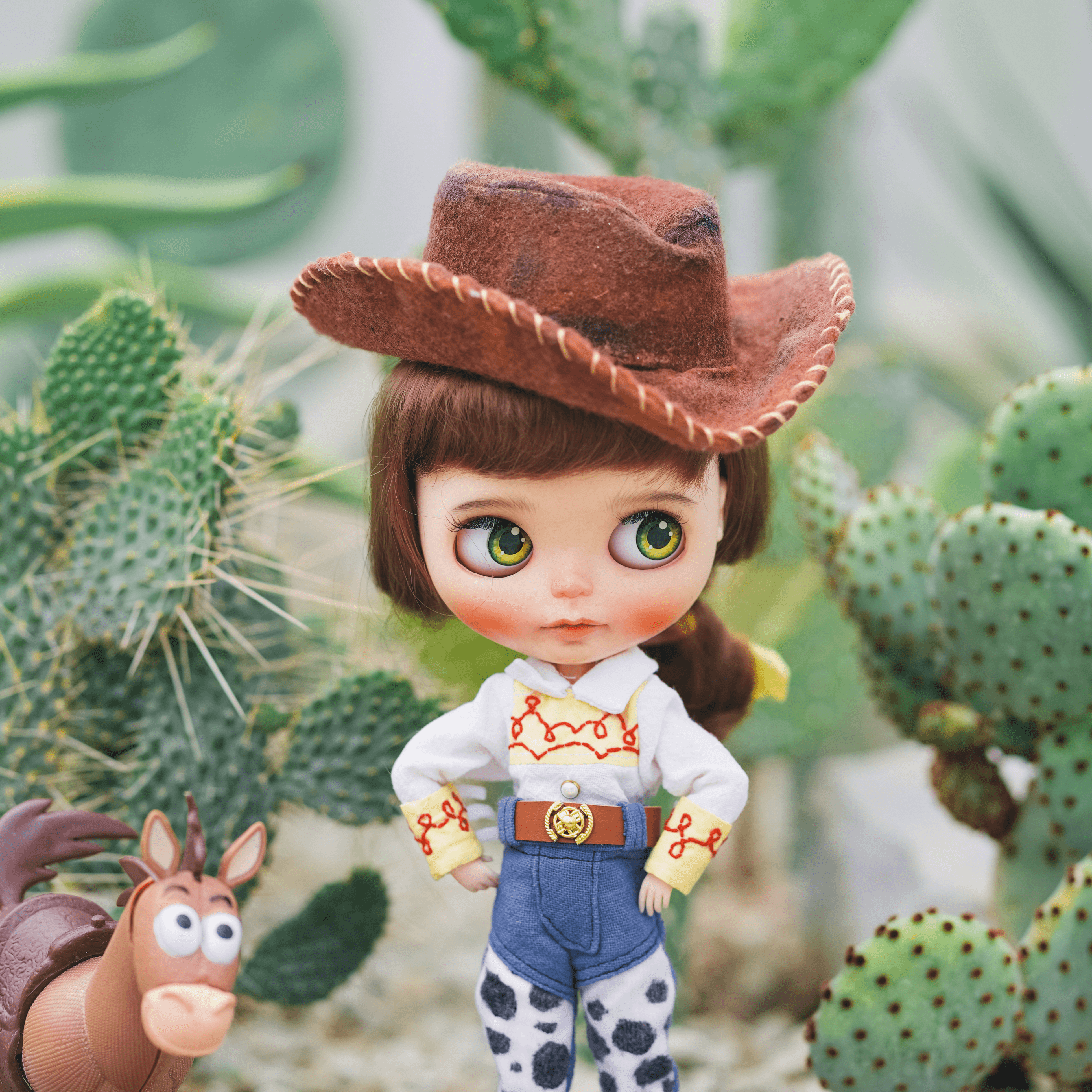 Pull-string cowgirl #055 🤠🌵