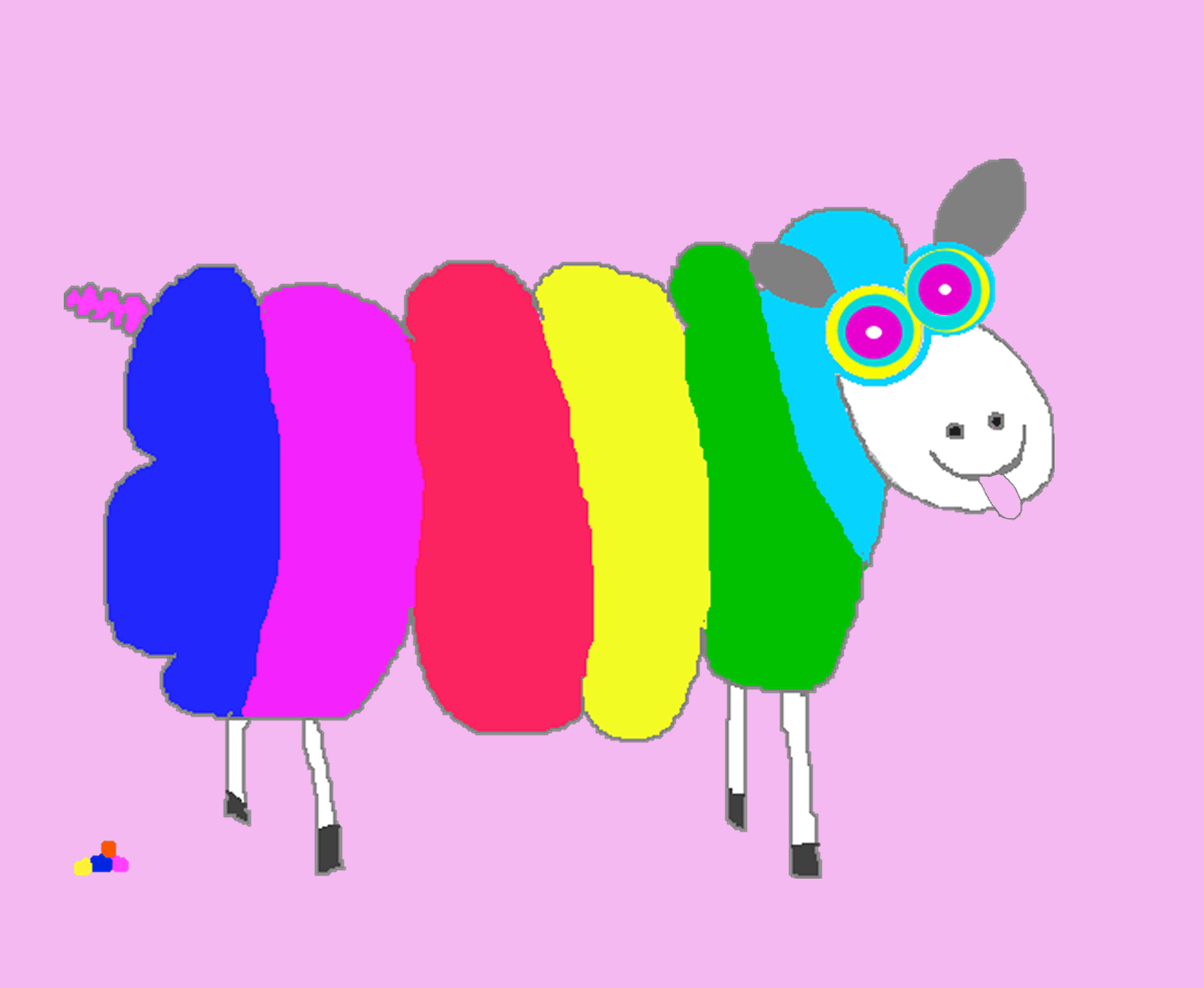 Sheep 4. Rude sheep, stoned