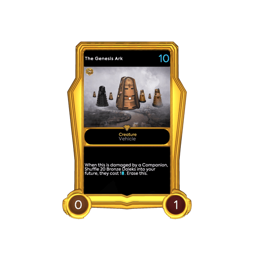 The Genesis Ark - Gold Frame